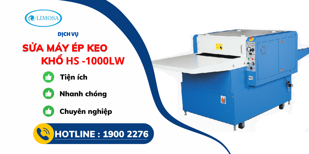 Sửa máy ép keo HS - 1000LW