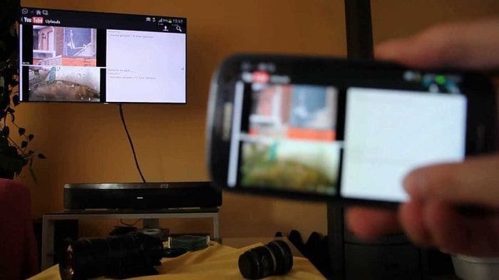 cách kết nối điện thoại với tivi không dây bằng wifi display