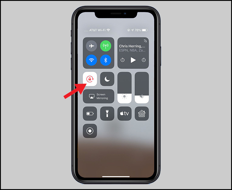 cách xoay màn hình iphone