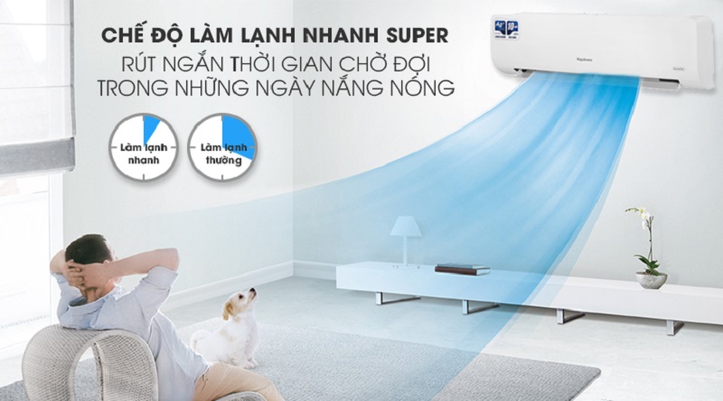 chế độ làm lạnh nhanh super