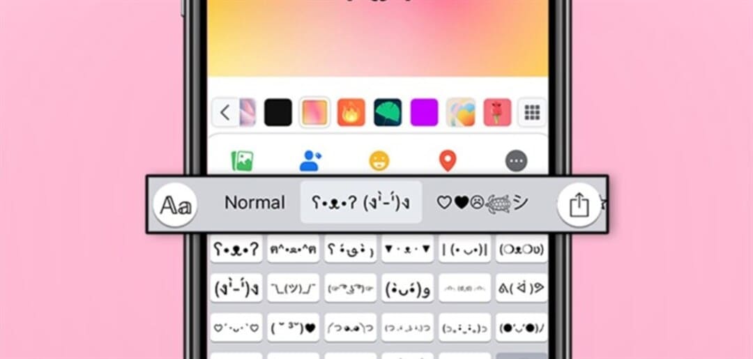 Kéo và chọn font chữ bạn thích