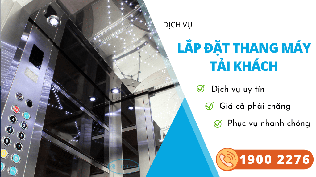 lắp đặt thang máy tải khách