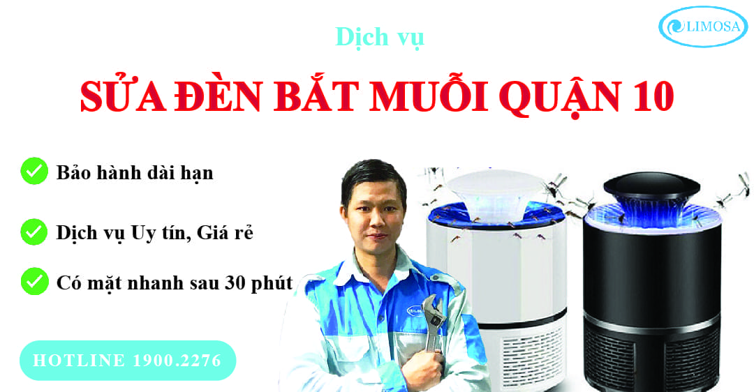 sửa đèn bắt muỗi quận 10