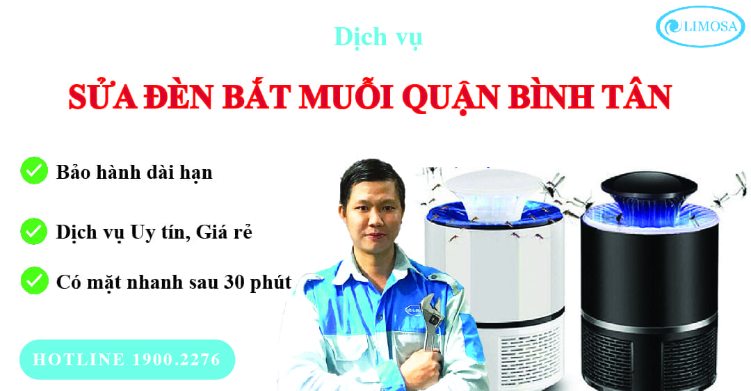 sửa đèn bắt muỗi quận Bình Tân
