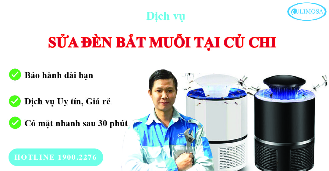 sửa đèn bắt muỗi tại Củ Chi