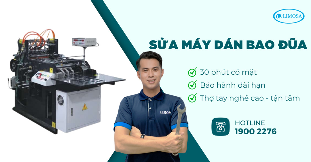 Sửa Máy Dán Bao Đũa Limosa