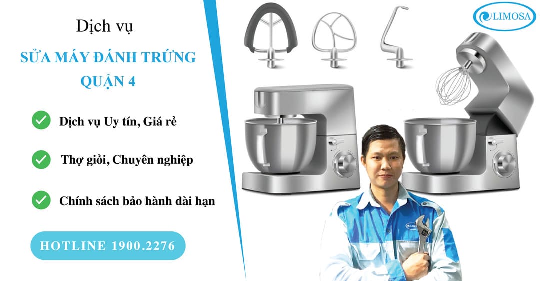 Sửa máy đánh trứng quận 4