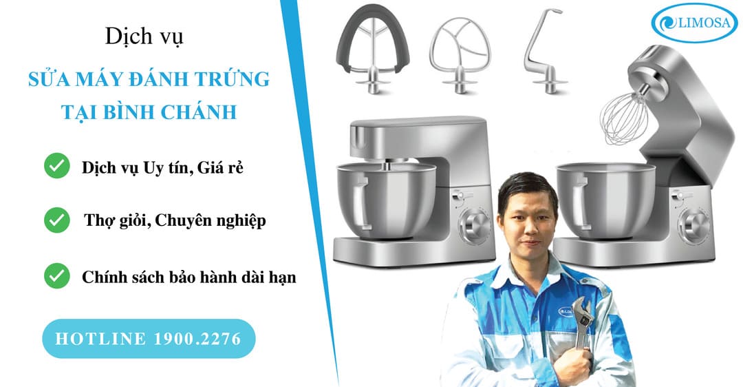 Sửa máy đánh trứng tại Bình Chánh
