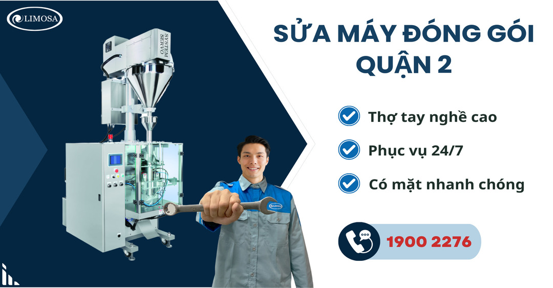 Sửa Máy Đóng Gói Quận 2 Limosa