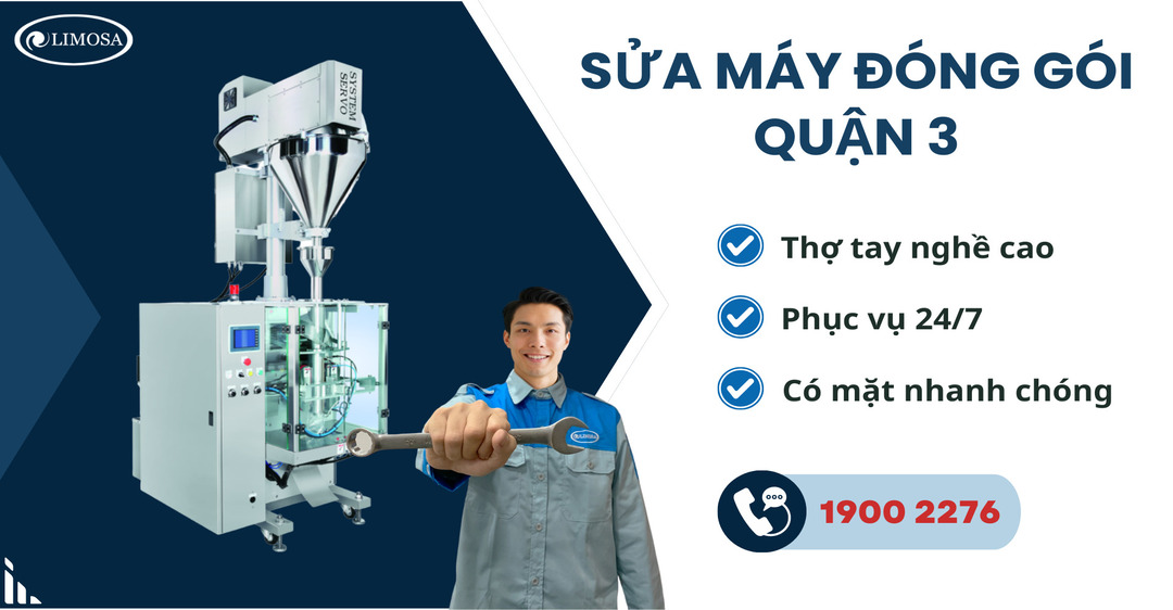 Sửa Máy Đóng Gói Quận 3 Limosa