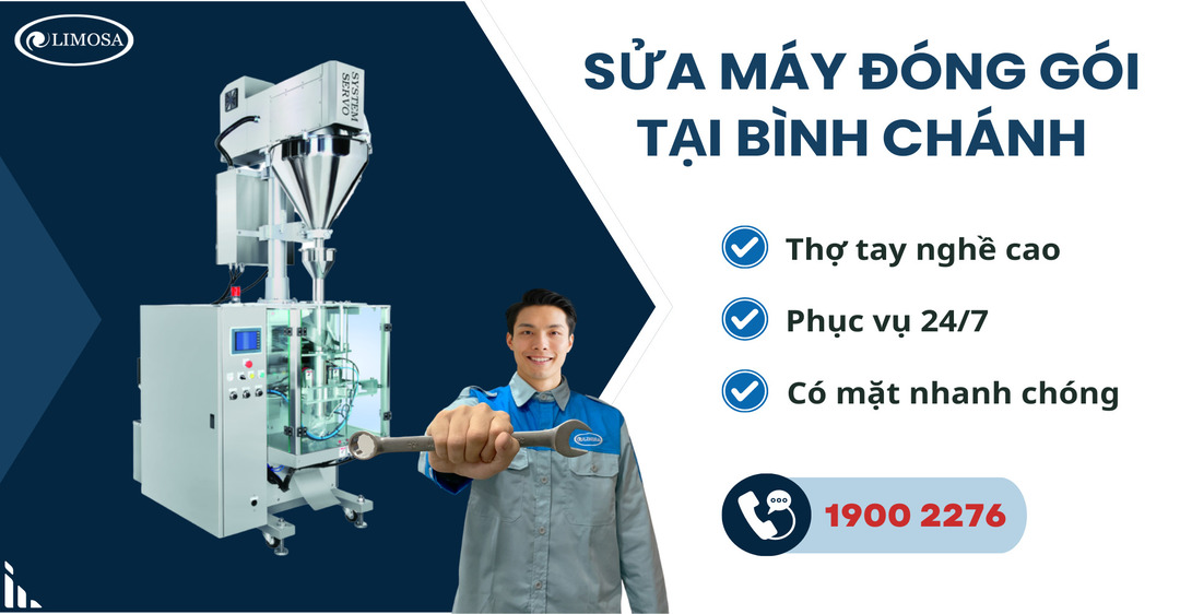 Sửa Máy Đóng Gói Tại Bình Chánh Limosa