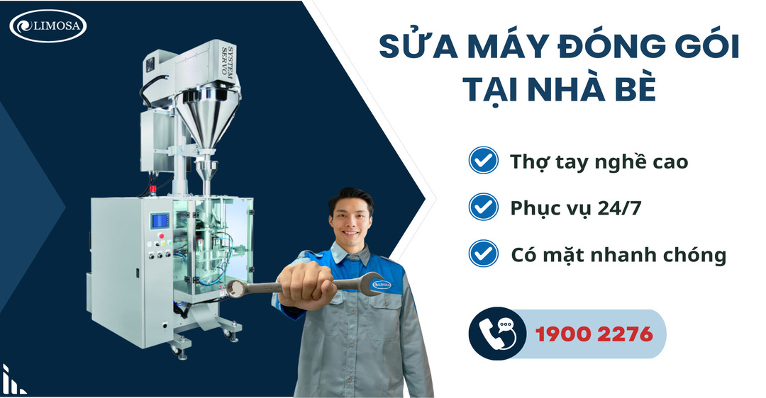 Sửa Máy Đóng Gói Tại Nhà Bè Limosa