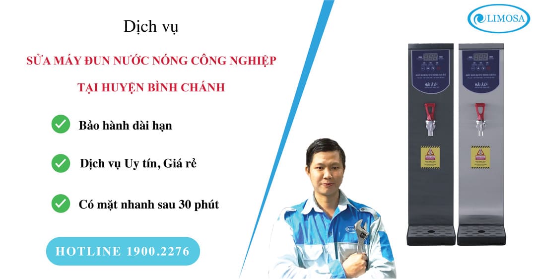 sửa máy đun nước nóng công nghiệp tại Bình Chánh