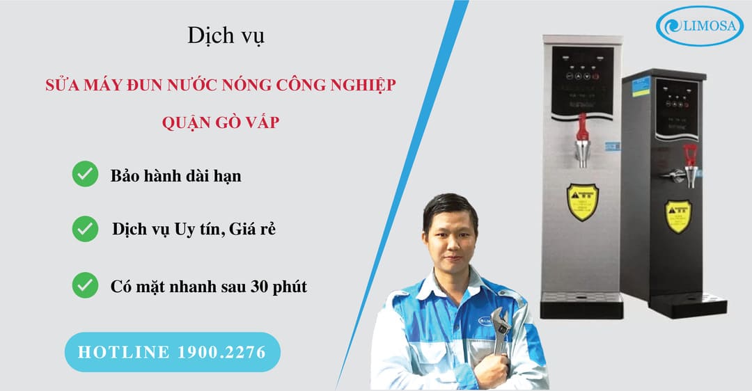 sửa máy đun nước nóng công nghiệp quận Gò Vấp