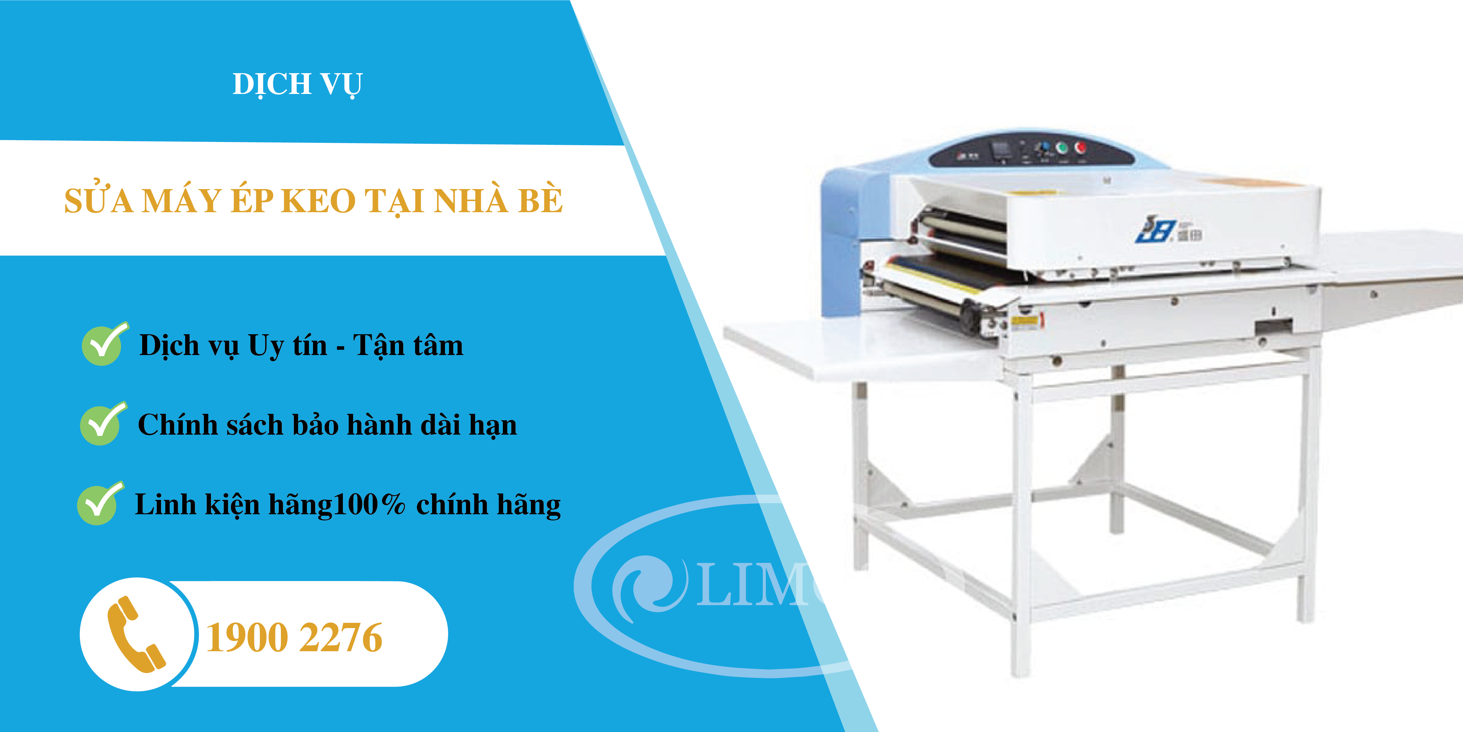 sửa máy ép keo tại Nhà Bè limosa