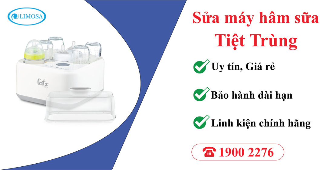 Sửa Máy Hâm Sữa Tiệt Trùng Limosa