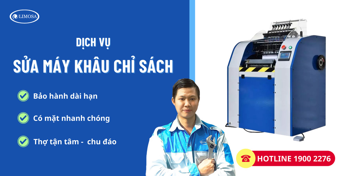 Sửa Máy Khâu Chỉ Sách Limosa