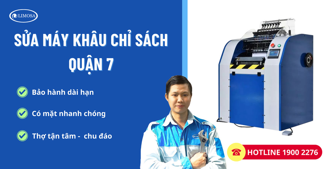 Sửa Máy Khâu Chỉ Sách Quận 7 Limosa
