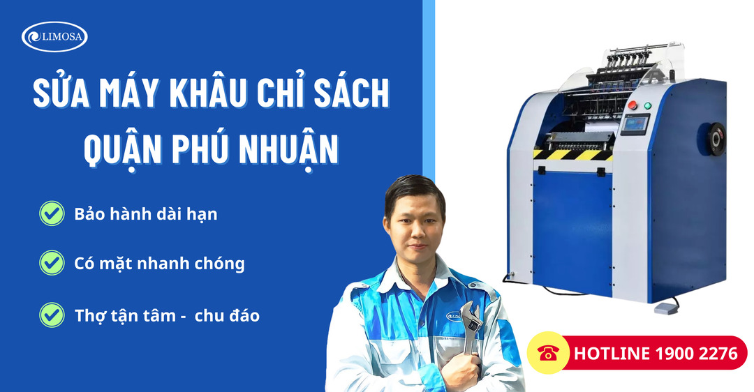 Sửa Máy Khâu Chỉ Sách Quận Phú Nhuận Limosa
