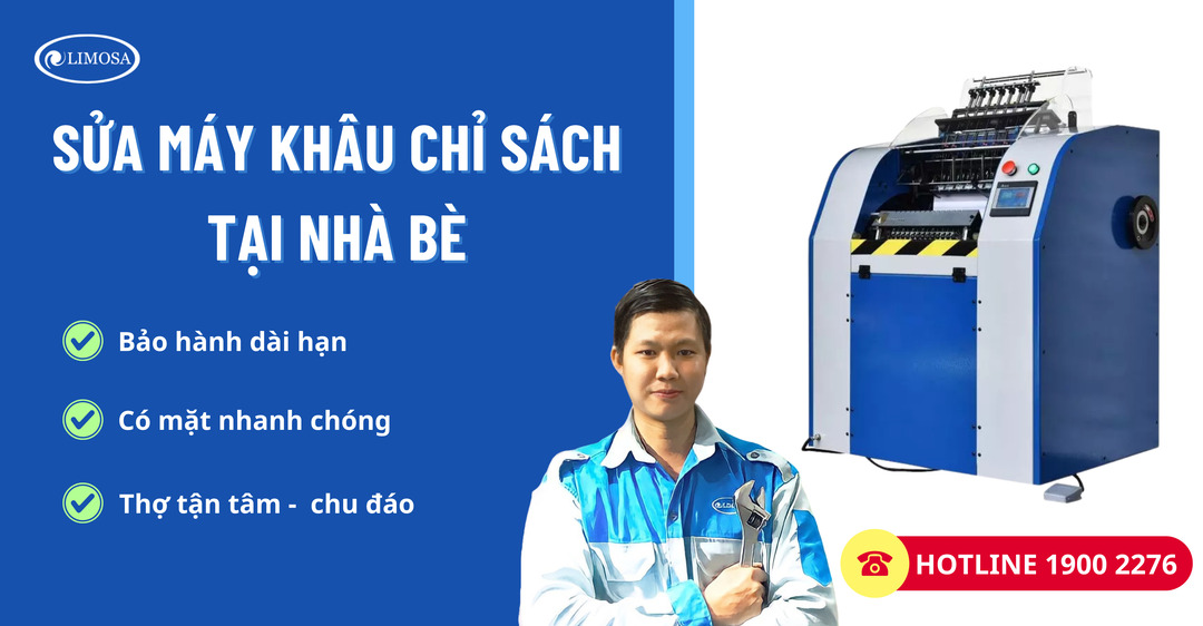 Sửa Máy Khâu Chỉ Sách Tại Nhà Bè Limosa