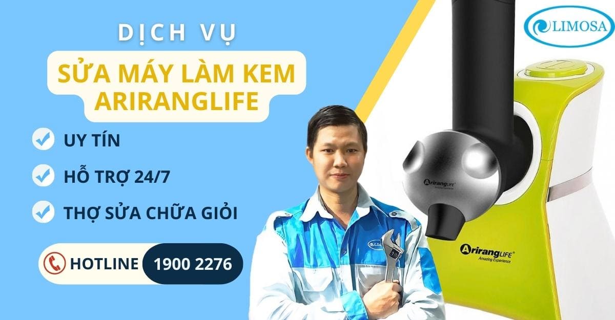 sửa máy làm kem Ariranglife