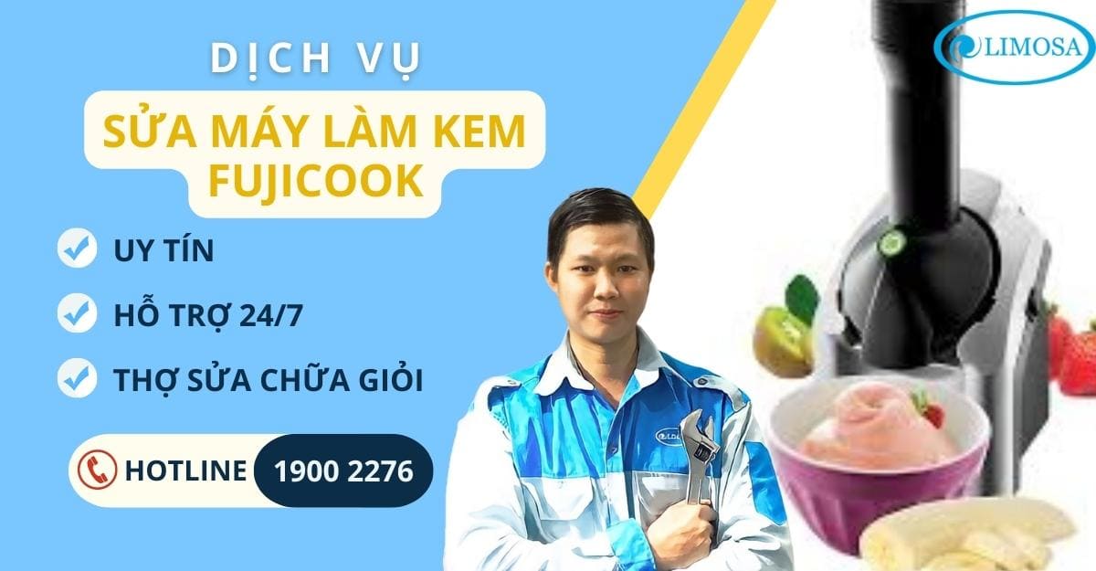 sửa máy làm kem Fujicook