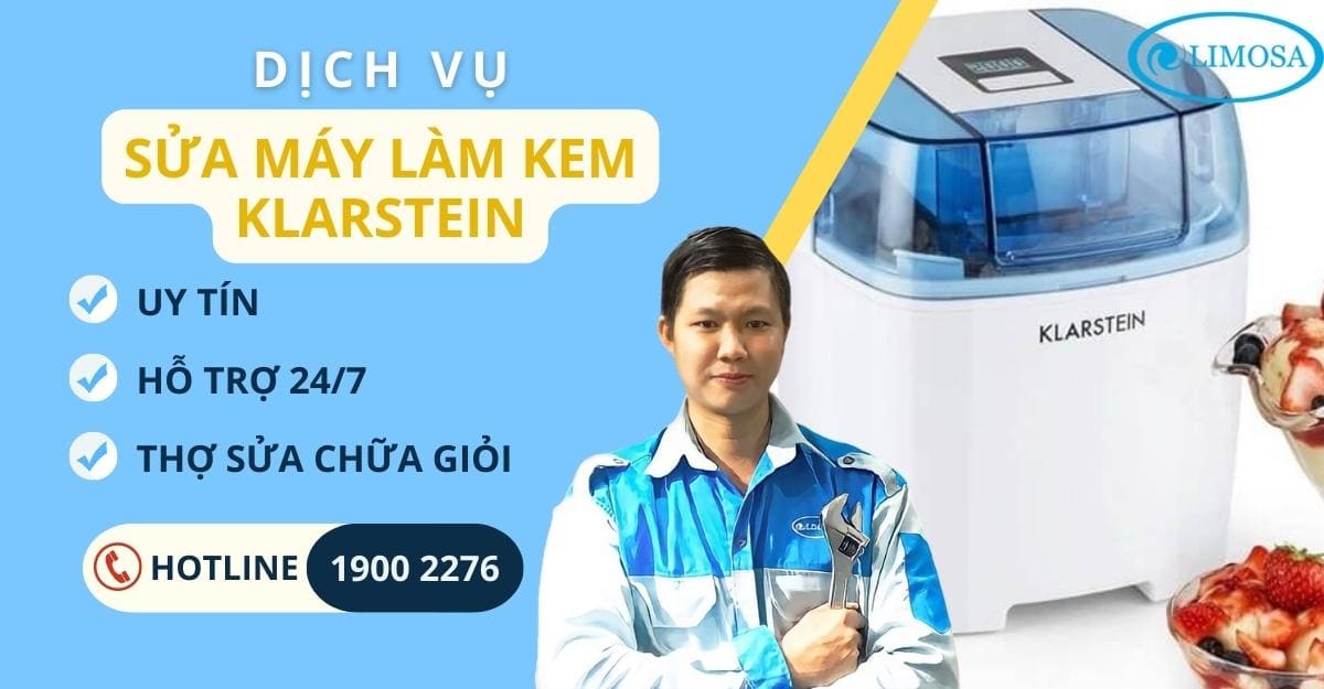 sửa máy làm kem Klarstein