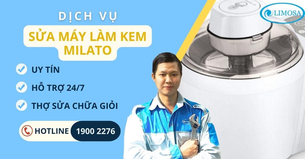 sửa máy làm kem Milato