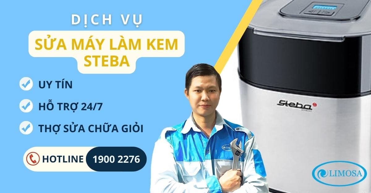 sửa máy làm kem Steba