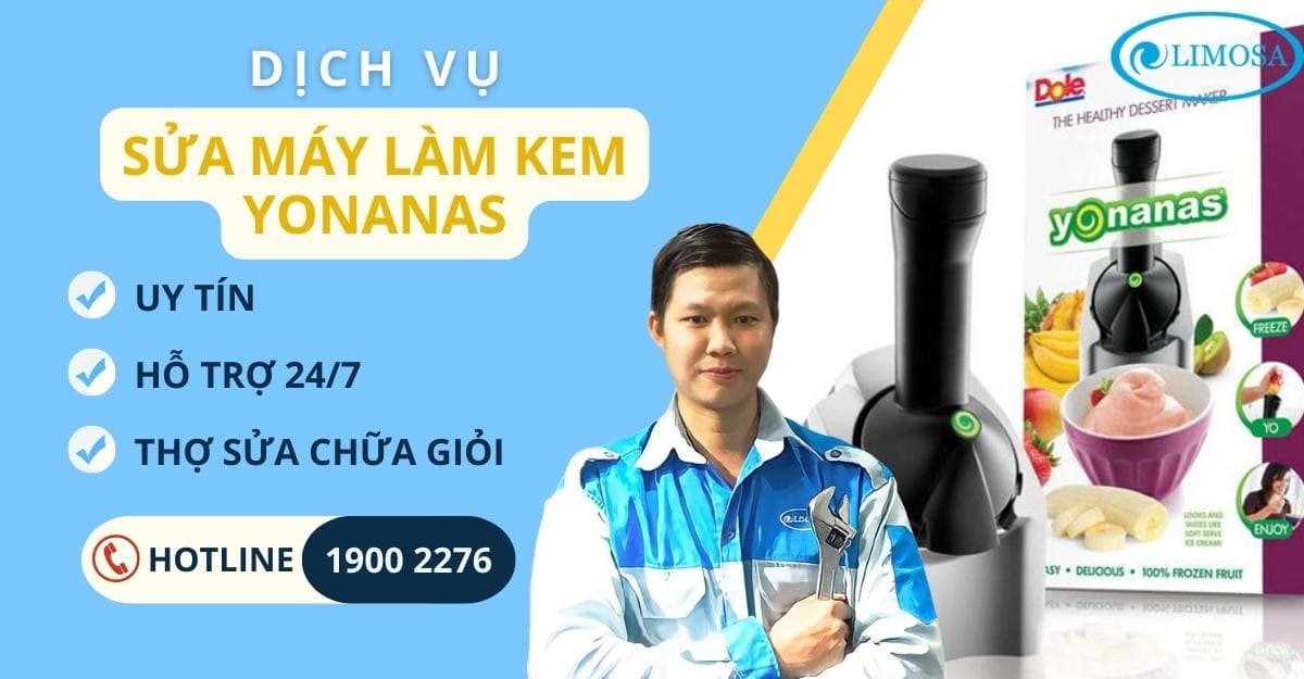 sửa máy làm kem Yonanas