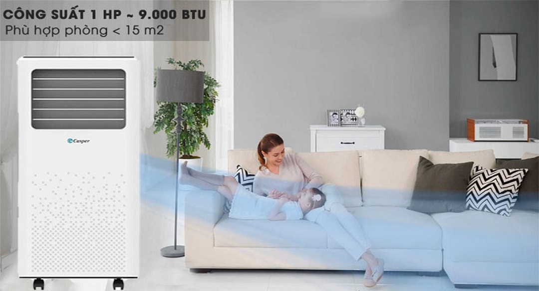 sửa máy lạnh di động 1 hp