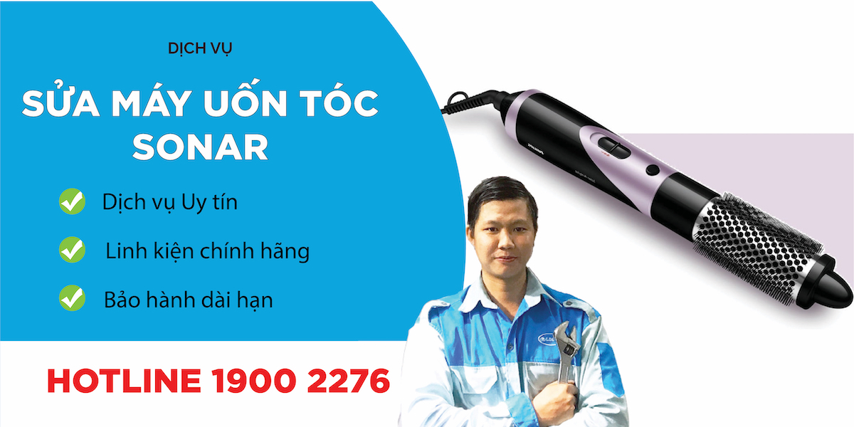 sửa máy uốn tóc sonar