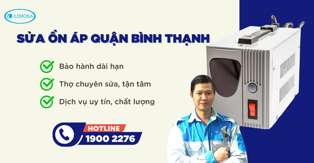 Sửa ổn áp Quận Bình Thạnh Limosa