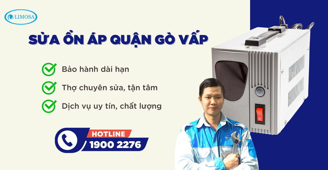 Sửa ổn áp Quận Gò Vấp Limosa