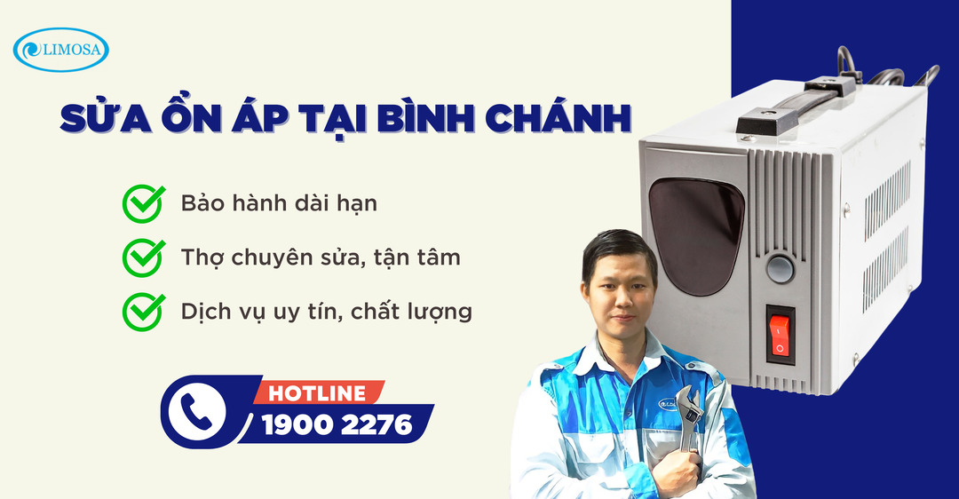 Sửa ổn áp Tại Bình Chánh Limosa