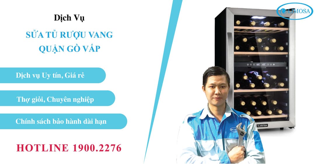 sửa tủ rượu vang quận Gò Vấp limosa