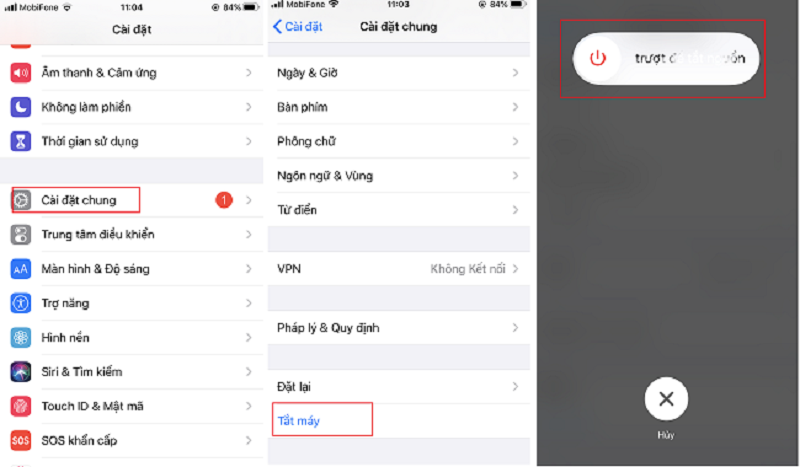 tắt nguồn iphone x khi bị đơ