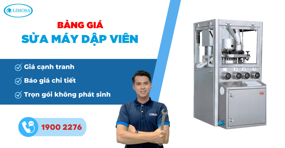 Bảng Giá Sửa Máy Dập Viên Limosa