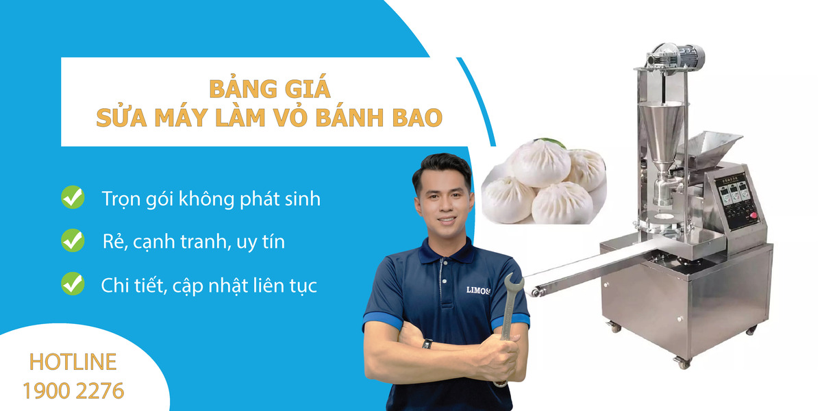 Bảng Giá Sửa Máy Làm Vỏ Bánh Bao Limosa