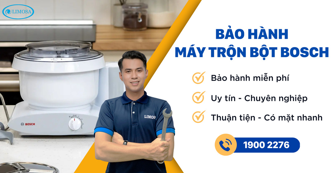 Bảo Hành Máy Trộn Bột Bosch Limosa