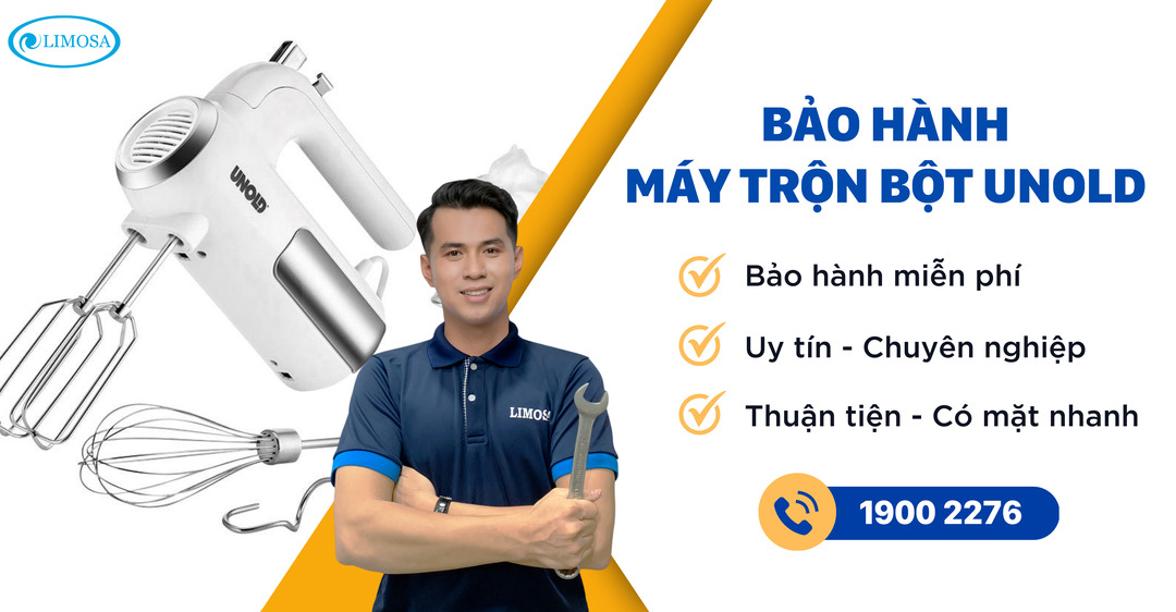 Bảo Hành Máy Trộn Bột Unold Limosa