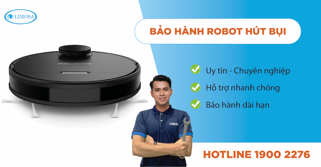 bảo hành robot hút bụi