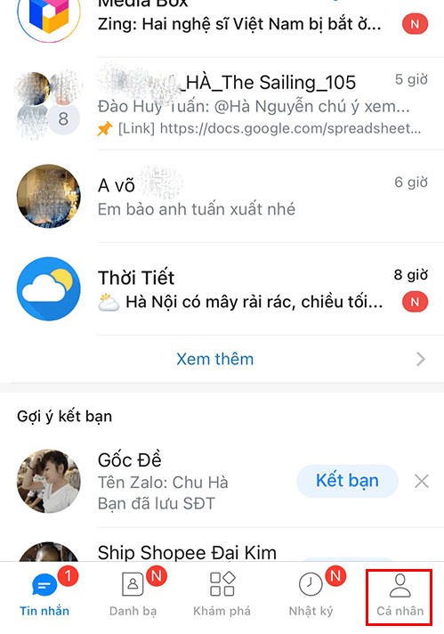 cách lấy lại file đã gửi trên zalo