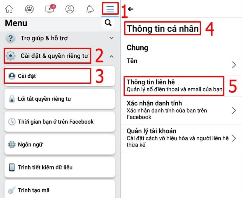 cách tìm mật khẩu facebook trên điện thoại