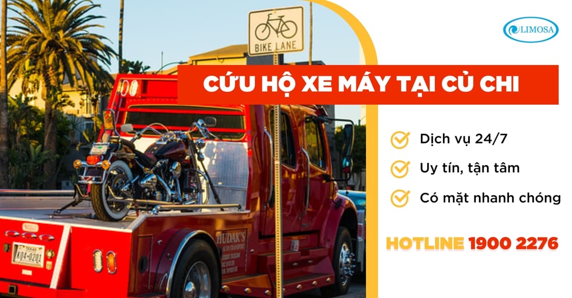 Cứu Hộ Xe Máy Tại Củ Chi Limosa