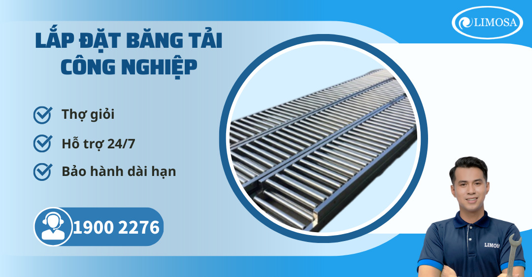 Lắp Đặt Băng Tải Công Nghiệp Limosa