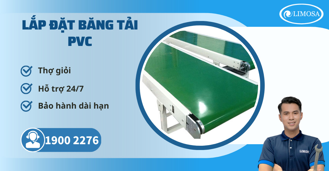 Lắp đặt Băng Tải Pvc Limosa