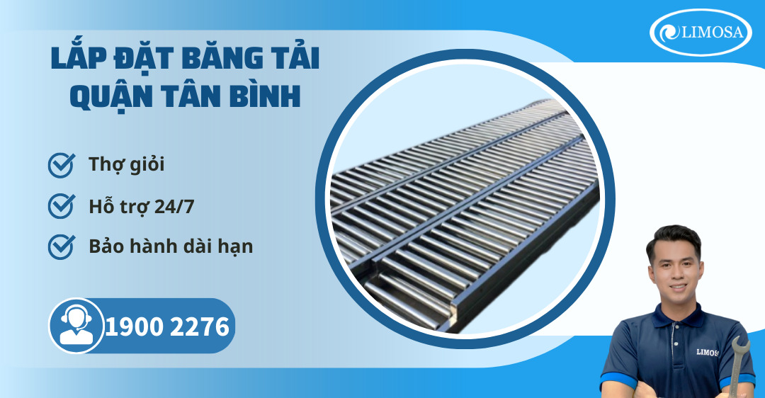 Lắp Đặt Băng Tải Quận Tân Bình Limosa