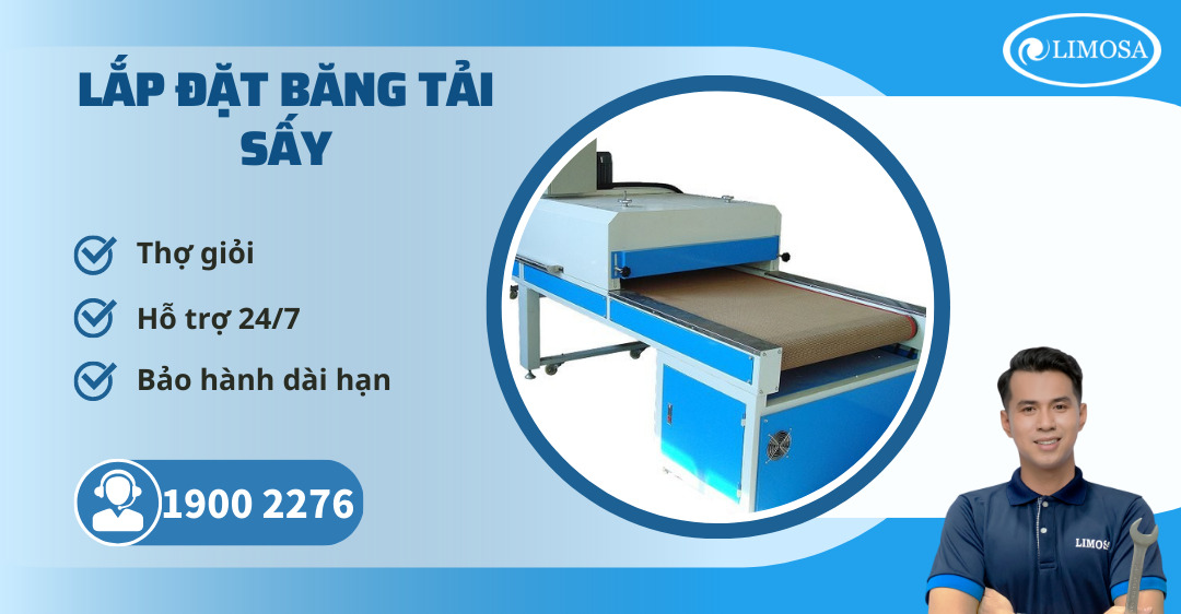 Lắp đặt Băng Tải Sấy Limosa