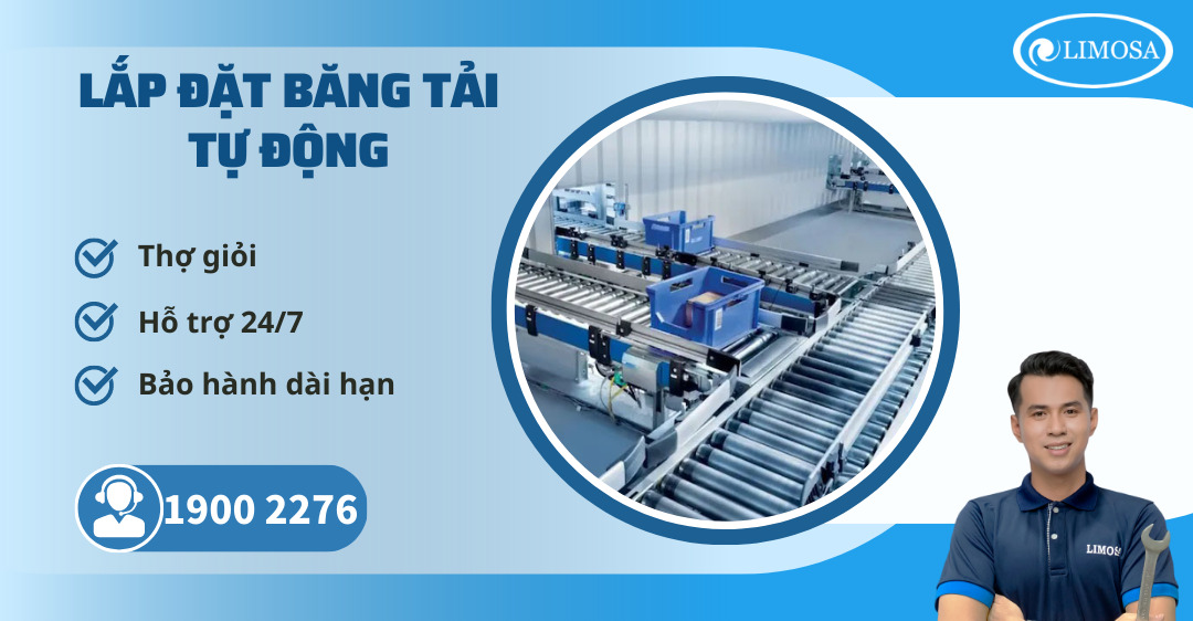 Lắp Đặt Băng Tải Tự động Limosa